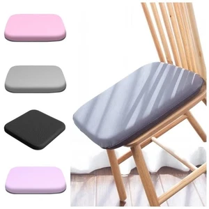 Memory Foam Office Chair Pad for Long Sitting Lumbar Support Pain Relief - Picture 1 of 36