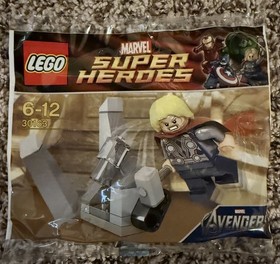 NEW & SEALED! Lego POLYBAG 30163 THOR & TESSERACT MARVEL Super Heroes AVENGERS