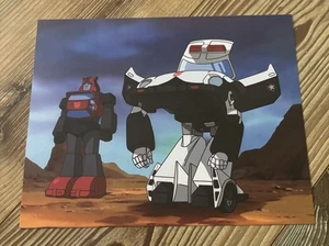 Transformers Roll Out Lithograph Art Print 1980s Cartoon Cliffjumper Prowler New - Picture 1 of 2