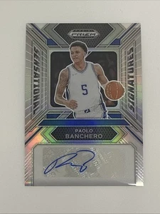 2024 Panini Prizm Draft Picks Paolo Banchero Sensational Signatures Auto Silver - Bild 1 von 12