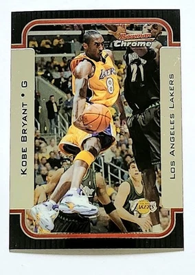 Kobe Bryant 2002 Bowman cromo #100 Lakers Foto 1 de 2