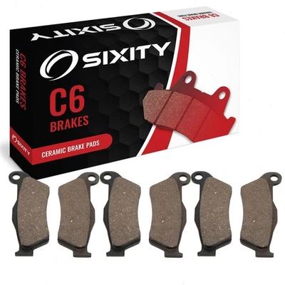 Front + Rear Ceramic Brake Pads 2003-2005 Gas Gas Wild HP 300 Set Full Kit  je - Изображение 1 из 4