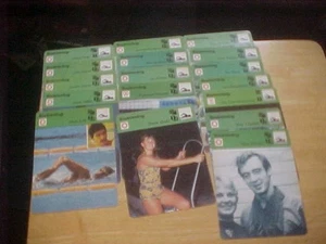 (17) 1977-78 Sportscaster SWIMMING Card Lot Includes Mark Spitz European Record - Bild 1 von 4