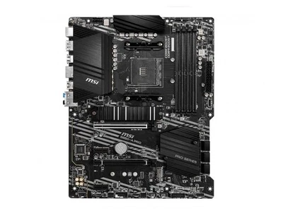 Placa madre MSI B550-A PRO ATX AMD b550 Socket AM4 admite 128 GB de RAM usada - Imagen 1 de 2
