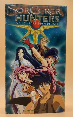 Sorcerer Hunters Vol 5 Forbidden Desires VHS 1999 White Tape *Buy 2 Get 1 Free* - Image 1 of 3