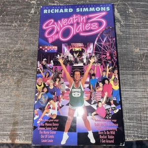 Sweatin To The Oldies 3 Richard Simmons VHS - Picture 1 of 1