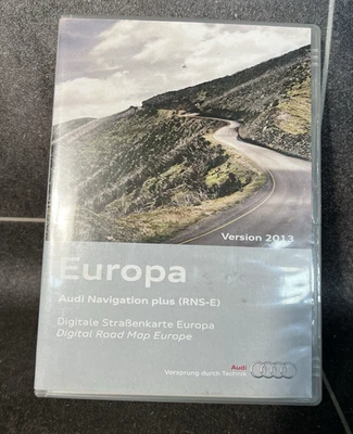8P0060884BK Europa 2013 Navigation plus RNS-E -Software DVD CD OEM Audi - Bild 1 von 4