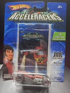 2004 Hot Wheels AcceleRacers Metal Maniacs 8/9 Ratified New In Package - Picture 1 of 7
