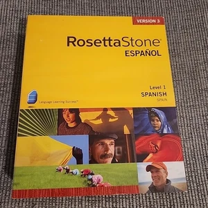 New Rosetta Stone Español Spanish (Spain) Version 3 Level 1 - Picture 1 of 10