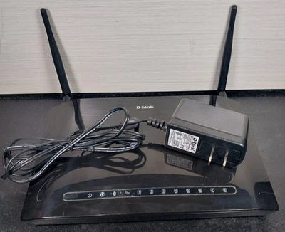 D-Link DIR-632 8-port Wireless N300 Supporting Wi-Fi Router Tested Works DD-WRT - Image 1 of 4