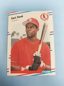1988 Fleer Curt Ford #32 - Picture 1 of 2