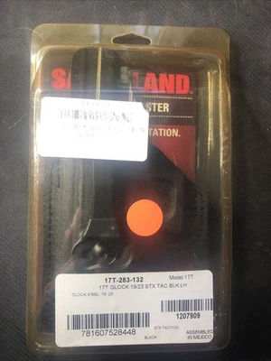 NOS Safariland 17T-283-132 GLOCK 19/23 STX TAC BLK LH MODEL 17T Left Hand - Image 1 of 4