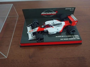 F1 MINICHAMPS 1/43 MCLAREN HONDA MP4/4 A. PROST 1988  - Foto 1 di 4