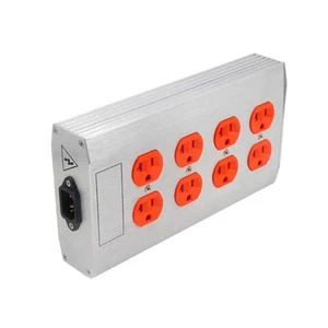 E-TP80 Multifunctional 8 Position Premium Power Filter Outlet For Sound Systems - Picture 1 of 8