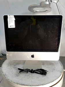 Apple iMac 20" MID 2009 A1224 AiO PC Intel Core2 Duo P7550 2GB 160GB SEE NOTES - Picture 1 of 5