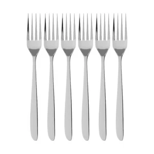Juego de 6 horquillas de mesa Villeroy & Boch SoftWave 21 cm de acero inoxidable (inoxido) - Imagen 1 de 3