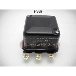 Regulador de voltaje 74510-47A 6-V 2 cepillos - Imagen 1 de 1