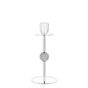 Candeliere OTTAVIANI 77282 in Metallo con Strass H 18cm - Picture 1 of 2