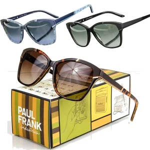 NUEVAS GAFAS DE SOL PAUL FRANK MY EXCUSE TO TRAVEL Negro/Azul Ceniza Tortuga/Lava - Imagen 1 de 9