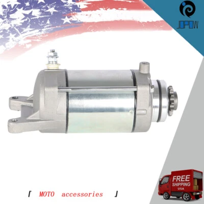 Starter Assembly Motorcycle For Kawasaki Vulcan 500 1990-2009 Ninja 500 EX500 - Image 1 of 4