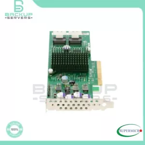AOC-S2308L-L8i Supermicro 8-Port 6Gbps PCI-e 3.0 SAS/SATA Raid Controller Card - Picture 1 of 3