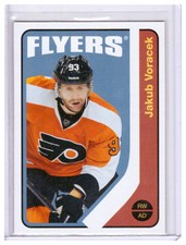 Jakub Voracek 2014-15 O-Pee-Chee Retro Blank Backs Card #451
