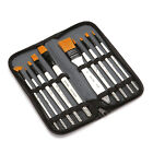 10pcs Paint Brushes Set Kit Artist Paintbrush Multiple Mediums Brushes with W3N6