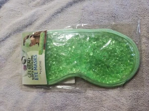 NUOVO Gel Bead Maschera Occhi Verde Sonno Allevia Stress Nuovissimo da Casa Innovazioni - Foto 1 di 4