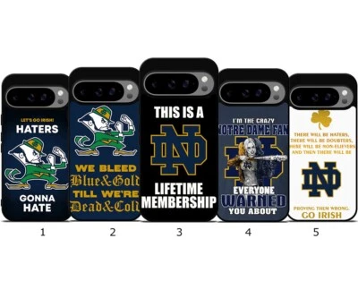 Notre Dame Google Pixel 2 3 4 5 6 7 8A 9 Pro Fold XL and NEXUS 4 5 6 Case Cover - Image 1 of 4