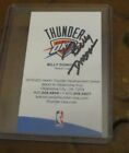 Billy Donovan Oklahoma City Thunder Coach NBA signed autographed business card 
