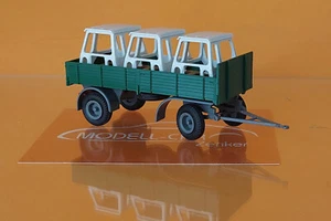 Busch 53323 IFA Anhänger HL 80 Ladegut ZT Kabinen 1:87 NEU Modellauto - Picture 1 of 2