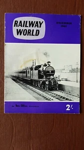 Die Eisenbahnwelt - Monatszeitschrift - Dezember 1961 - sehr Sammlerstück. - Bild 1 von 1