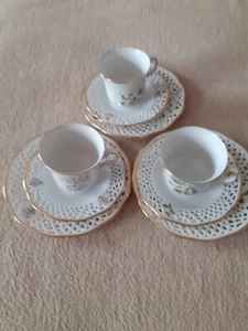 3 Porzellan Kaffee Sammelgedecke - Bild 1 von 12