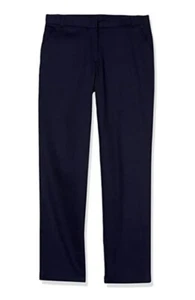 Nautica Girl’s School Uniform Skinny Fit Stretch Twill Pants | Navy | 8 NWT - Picture 1 of 6