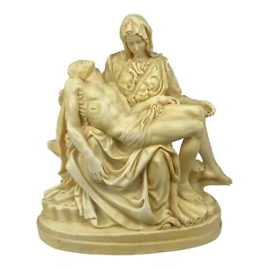 Michelangelos Pieta Jesus & Maria Statue Figur Skulptur A. Santini 7,5" hoch - Bild 1 von 11