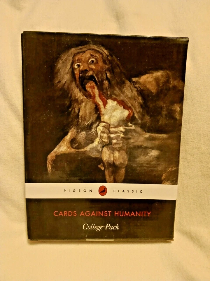 Cards Against Humanity Card Game COLLEGE Expansion Pack 30 Cards+ Poster **NEW** - Image 1 of 2