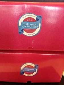 VTG 1989 Hallmark A Christmas Carol Mrs & Mr. Cratchit  Figures with Stand. New - Picture 1 of 12