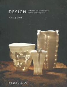 FREEMAN’S DESIGN Nakashima Skoogfors Staffel Ottenberg Coll Auction Catalog 2018 - Bild 1 von 1