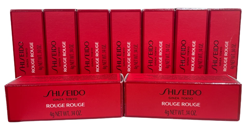 Shiseido Rouge Rouge Lipstick (4g/0.14oZ) YOU PICK! BRAND NEW IN BOX - Image 1 of 1