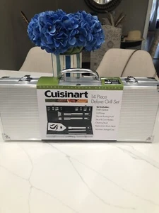 Cuisinart CGS-5014 Deluxe Grill Set 14 Piece With Case - Picture 1 of 5