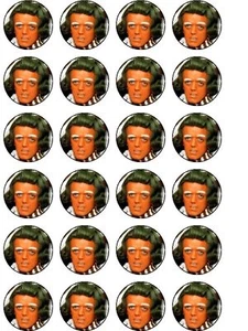 24 X UMPA LUMPA / OOMPA LOOMPA BIRTHDAY WAFER PAPER CAKE TOPPERS - Picture 1 of 1