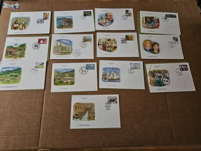 13 First Day Covers From Around The World. Brazil, Nicaragua, Iceland, More - Image 1 of 4