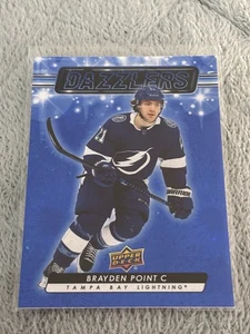 2023-24 Upper Deck Serie 2 - Dazzlers Brayden Point #DZ-88 Azul - Imagen 1 de 1