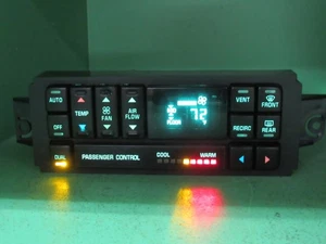 09352034 97-05 BUICK REGAL CENTURY A/C DIGITAL CLIMATE TEMP CONTROL REBUILT 2665 - Picture 1 of 6