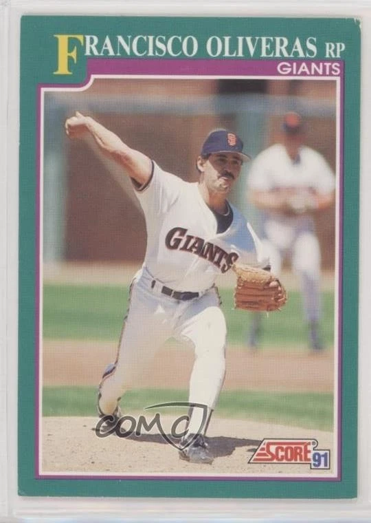 1991 Score Francisco Oliveras #635 - Image 1 of 2