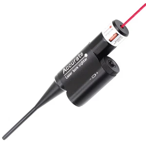 Bore Sighter Red Laser Bore Sight Collimator For .177 to 12GA Caliber Rifles Gun - Picture 1 of 11