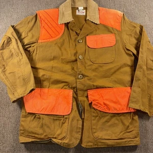 Canvasback Tru Vintage Hunting Jacket Large Duck Rabbit Made In USA - Picture 1 of 11