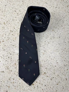 Reis of New Haven Weihnachtsmotiv Herren Seidenkrawatte Hals handgefertigt Urlaub 58 x 3 - Bild 1 von 9