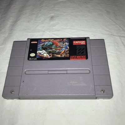 Street Fighter II: Turbo (Nintendo SNES 1993)! Works! Very Good Condition! - Image 1 of 3