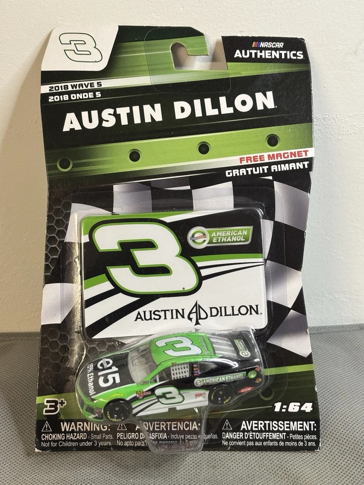 Austin Dillon 2018 American Ethanol 1/64 Nascar Authentics Diecast - Image 1 of 1